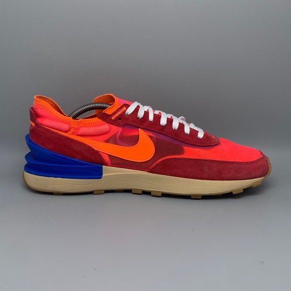 Nike Waffle One Hyper Pink Running Shoes DA7995‑601 Men’s Sz 12 - Picture 5 of 10